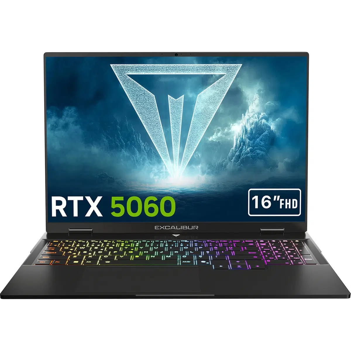Excalibur G915 i7-13620H 24GB 1TB 8GB RTX5060 165HZ 16" Freedos Gaming Laptop G915.1362-CF60X-C